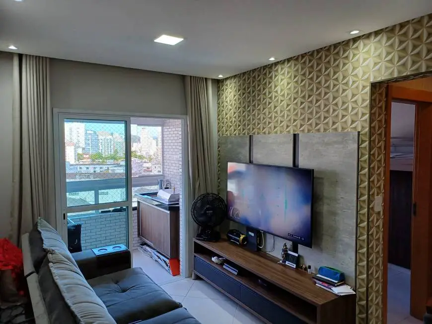 Foto 3 de Apartamento com 2 Quartos para alugar, 61m² em Boqueirão, Praia Grande