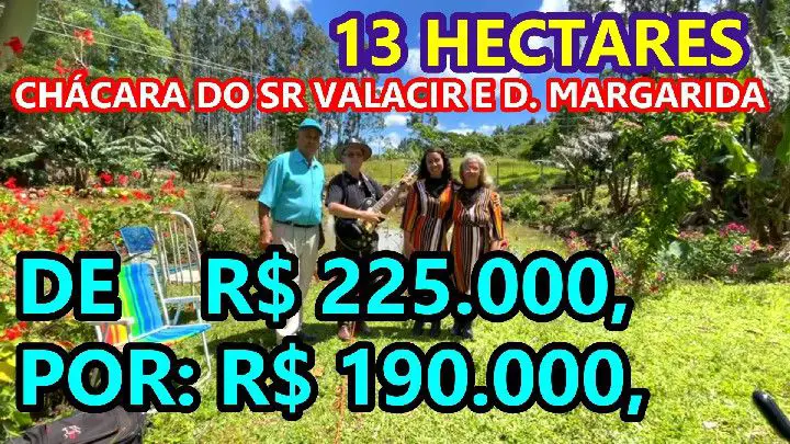 Foto 1 de Chácara com 3 Quartos à venda, 100000m² em , Caraá