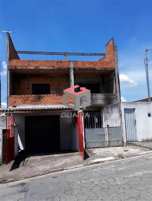 Foto 1 de Sobrado com 3 Quartos à venda, 270m² em Vila Lutecia, Santo André