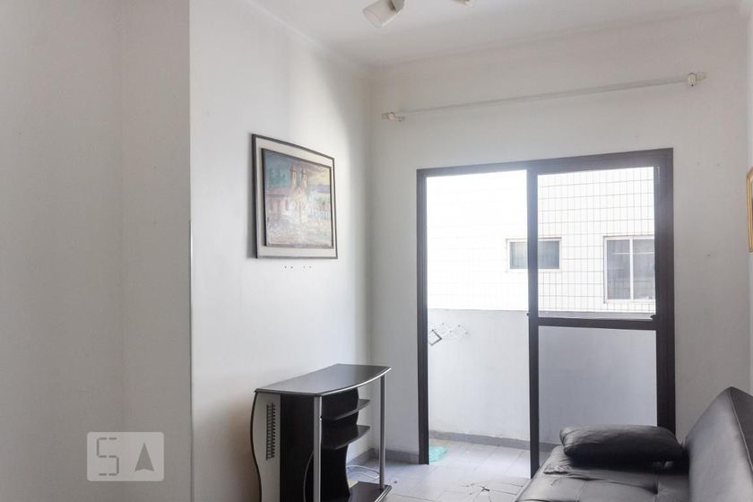 Foto 1 de Apartamento com 1 Quarto para alugar, 48m² em Vila Guilhermina, Praia Grande