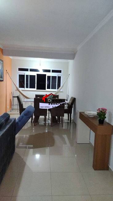 Foto 3 de Apartamento com 3 Quartos para alugar, 80m² em Cidade Ocian, Praia Grande