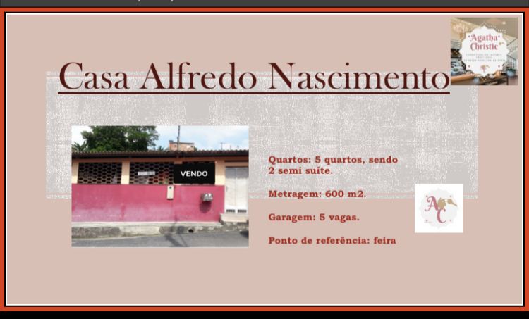 Foto 1 de Casa com 5 Quartos à venda, 20m² em Cidade de Deus, Manaus