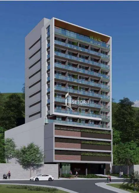 Foto 1 de Apartamento com 1 Quarto à venda, 34m² em Cascatinha, Juiz de Fora