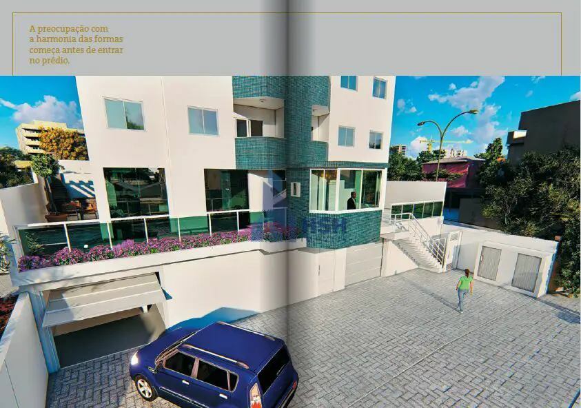 Foto 5 de Apartamento com 2 Quartos à venda, 54m² em Vila Alzira, Santo André