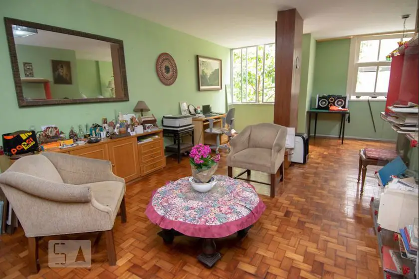 Foto 1 de Apartamento com 3 Quartos para alugar, 100m² em Leme, Rio de Janeiro