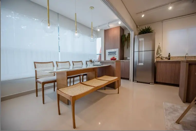 Foto 3 de Apartamento com 3 Quartos à venda, 84m² em Setor Leste Universitário, Goiânia