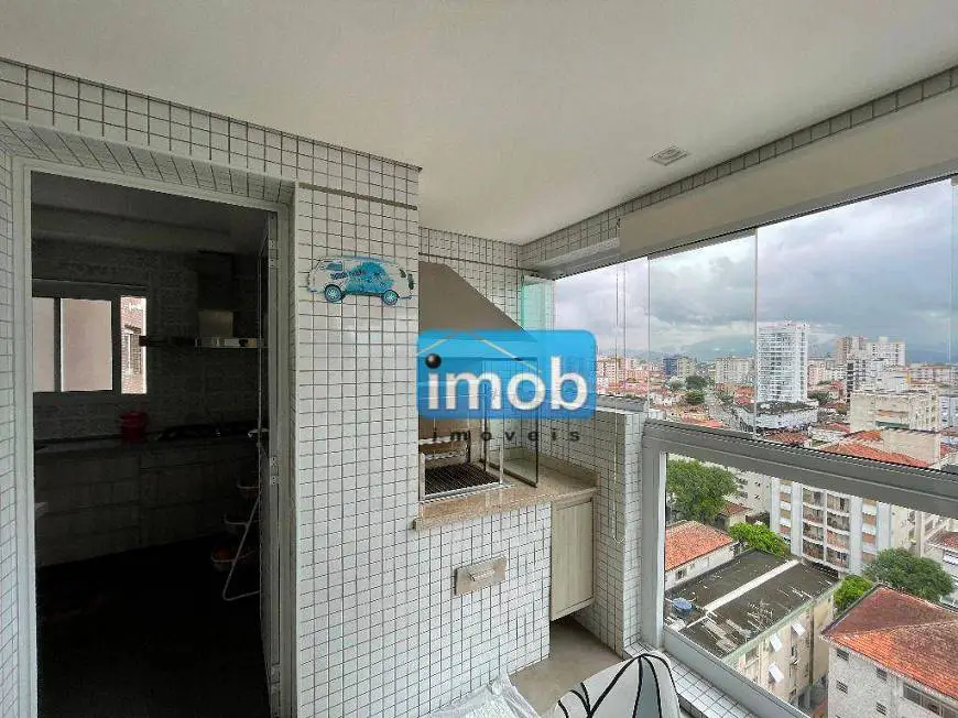 Foto 3 de Apartamento com 4 Quartos à venda, 132m² em Embaré, Santos