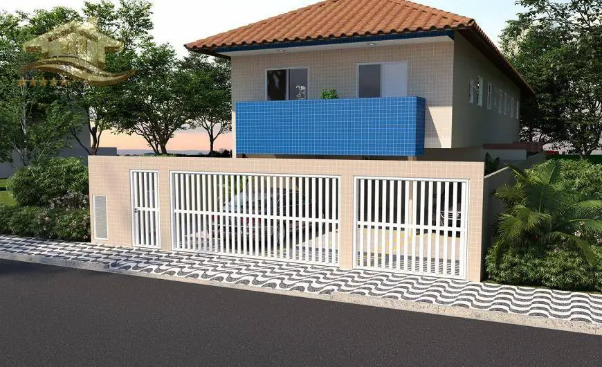 Foto 1 de Casa de Condomínio com 2 Quartos à venda, 52m² em Vila Sonia, Praia Grande