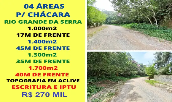 Foto 1 de Lote/Terreno à venda, 5000m² em Vila Figueiredo, Rio Grande da Serra