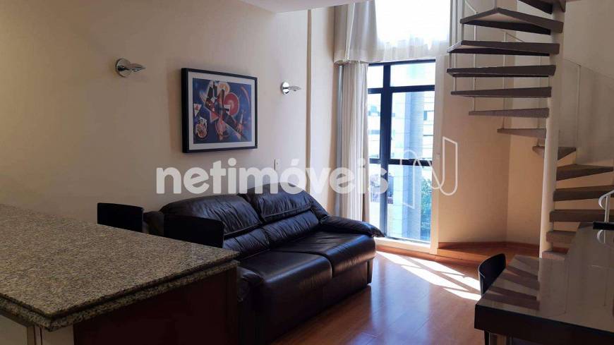 Foto 2 de Apartamento com 1 Quarto para alugar, 40m² em Funcionários, Belo Horizonte