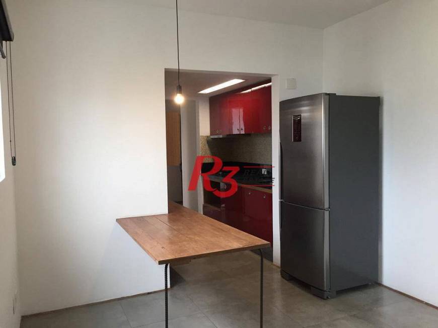 Foto 3 de Apartamento com 1 Quarto para alugar, 57m² em Gonzaga, Santos
