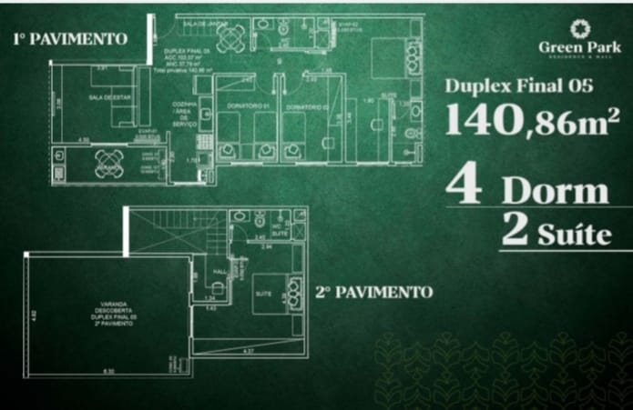 Foto 2 de Apartamento com 4 Quartos à venda, 124m² em Parque Industrial, São José dos Campos