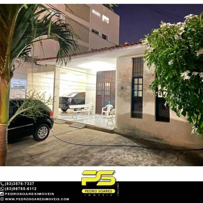 Foto 1 de Casa com 3 Quartos à venda, 390m² em Manaíra, João Pessoa