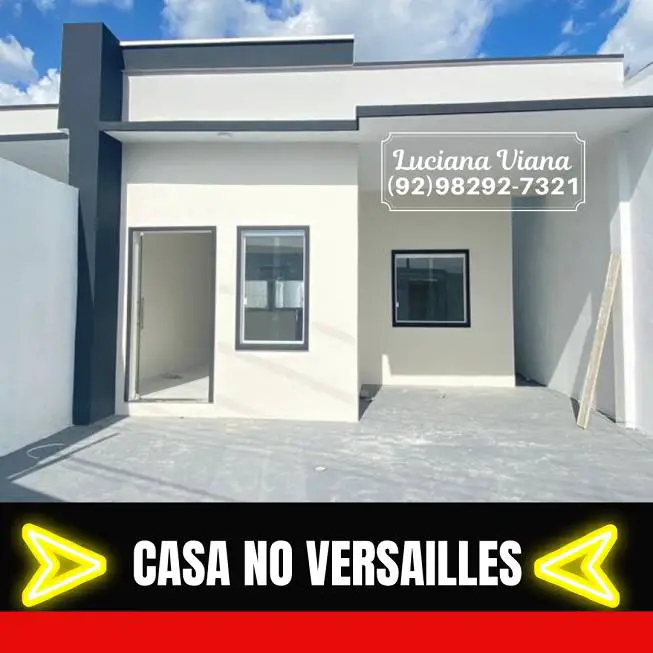 Foto 1 de Casa de Condomínio com 3 Quartos à venda, 79m² em Planalto, Manaus
