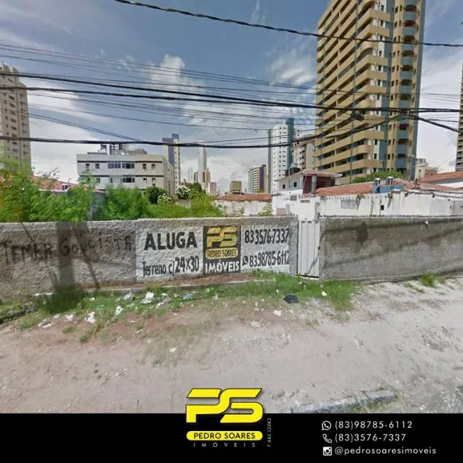 Foto 1 de Lote/Terreno para alugar, 720m² em Bessa, João Pessoa