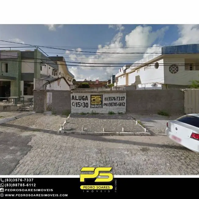 Foto 1 de Lote/Terreno para alugar, 450m² em Tambaú, João Pessoa