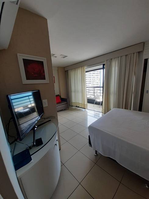 Foto 4 de Apartamento com 1 Quarto para alugar, 43m² em Meireles, Fortaleza