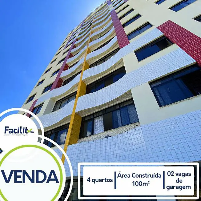 Foto 1 de Apartamento com 4 Quartos à venda, 100m² em Candeias, Vitória da Conquista