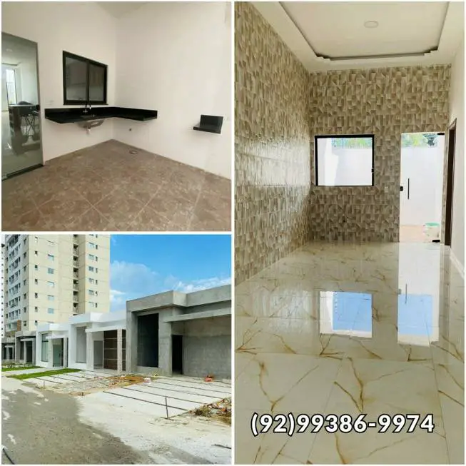 Foto 3 de Casa de Condomínio com 2 Quartos à venda, 65m² em Dom Pedro I, Manaus