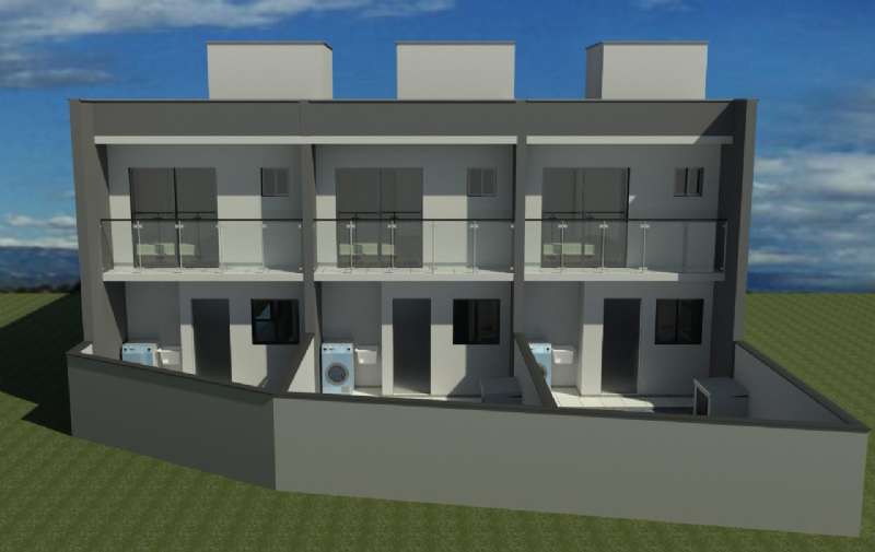 Foto 2 de Casa de Condomínio com 2 Quartos à venda, 74m² em Vila Lenzi, Jaraguá do Sul