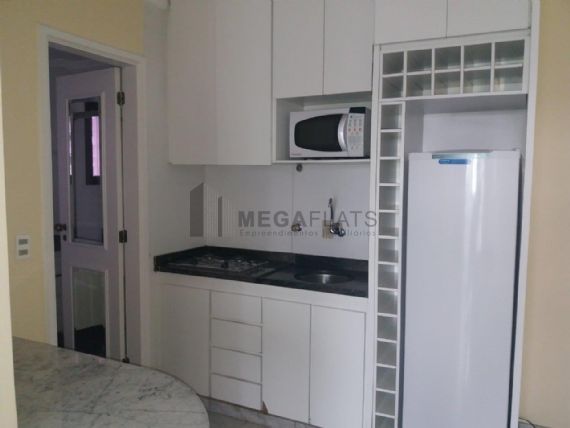 Foto 2 de Flat com 1 Quarto para alugar, 37m² em Cidade Jardim, São Paulo
