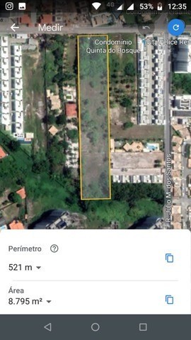 Foto 1 de Lote/Terreno à venda, 8800m² em Buraquinho, Lauro de Freitas