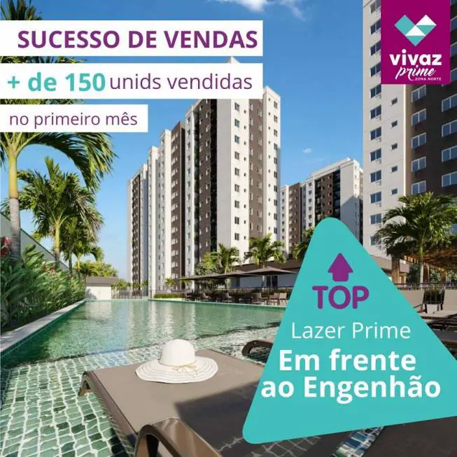 Foto 2 de Apartamento com 1 Quarto à venda, 42m² em Engenho De Dentro, Rio de Janeiro