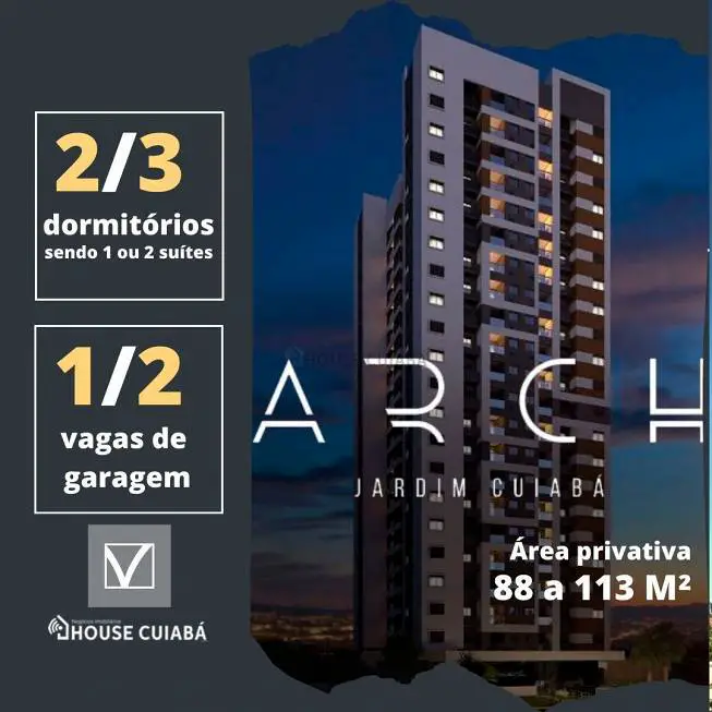 Foto 1 de Apartamento com 2 Quartos à venda, 88m² em Cidade Alta, Cuiabá