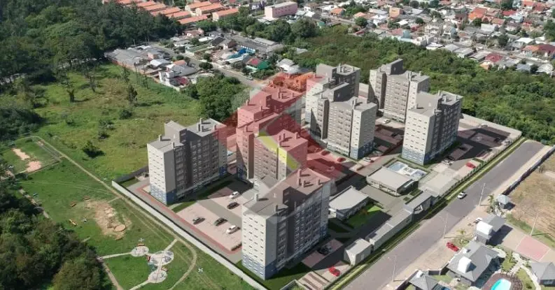 Foto 1 de Apartamento com 2 Quartos para alugar, 54m² em Niterói, Canoas