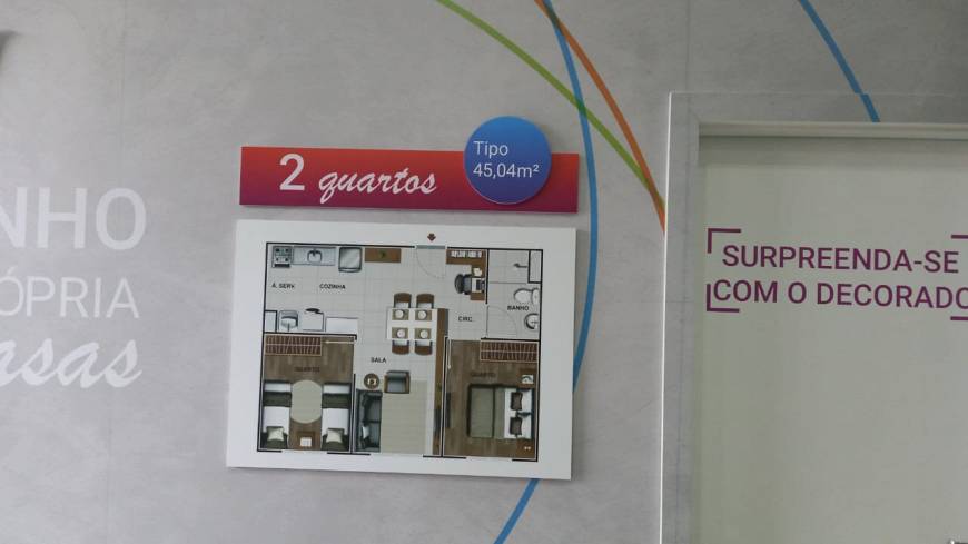 Foto 2 de Apartamento com 2 Quartos à venda, 45m² em Recanto das Emas, Brasília