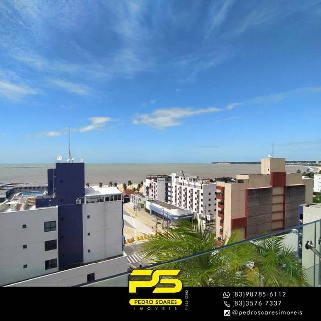 Foto 1 de Flat com 1 Quarto para alugar, 35m² em Cabo Branco, João Pessoa