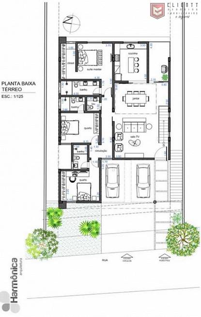 Foto 5 de Casa de Condomínio com 3 Quartos à venda, 400m² em Spina Ville, Juiz de Fora