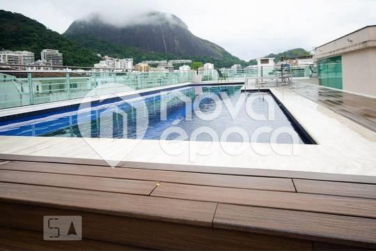 Foto 1 de Flat com 1 Quarto à venda, 49m² em Lagoa, Rio de Janeiro