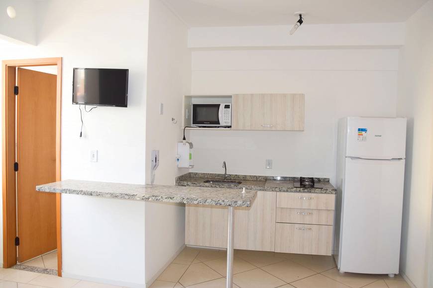 Foto 2 de Apartamento com 1 Quarto para alugar, 25m² em Jardim Paraíso, São Carlos