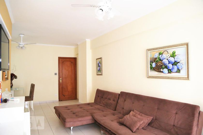 Foto 4 de Apartamento com 1 Quarto para alugar, 72m² em Vila Caicara, Praia Grande