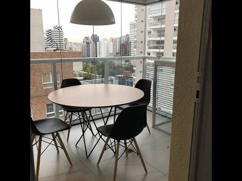 Foto 3 de Apartamento com 1 Quarto para alugar, 45m² em Vila Olímpia, São Paulo
