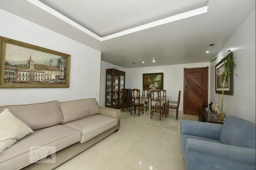 Foto 4 de Apartamento com 3 Quartos para alugar, 120m² em Leme, Rio de Janeiro