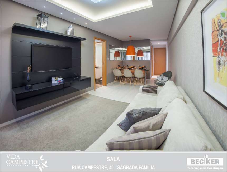 Foto 1 de Apartamento com 3 Quartos à venda, 80m² em Sagrada Família, Belo Horizonte