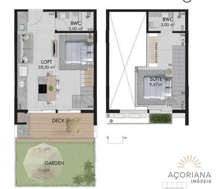 Foto 2 de Apartamento com 1 Quarto à venda, 73m² em Barra da Lagoa, Florianópolis