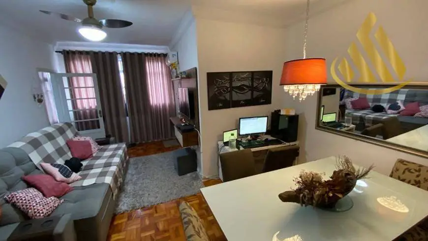 Foto 1 de Apartamento com 1 Quarto à venda, 66m² em Embaré, Santos