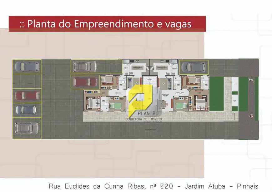 Foto 5 de Apartamento com 3 Quartos à venda, 75m² em Atuba, Pinhais