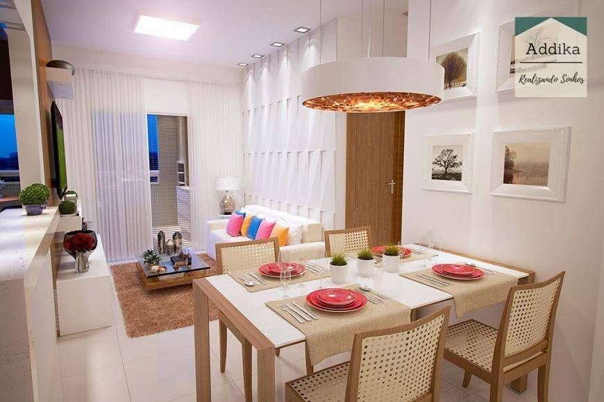 Foto 1 de Apartamento com 1 Quarto para alugar, 56m² em Vila Tupi, Praia Grande