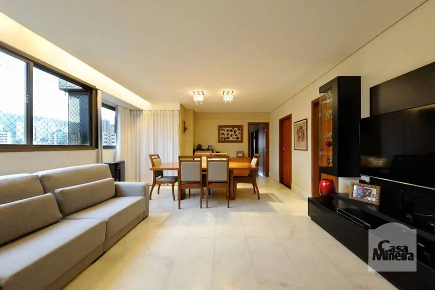 Foto 1 de Apartamento com 4 Quartos à venda, 130m² em Sion, Belo Horizonte