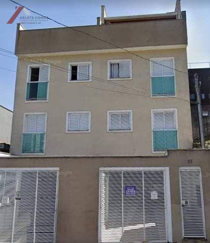 Foto 1 de Cobertura com 2 Quartos à venda, 47m² em Jardim Santo Andre, Santo André