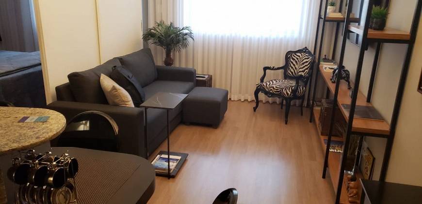 Foto 1 de Flat com 1 Quarto para alugar, 45m² em Cidade Jardim, Belo Horizonte