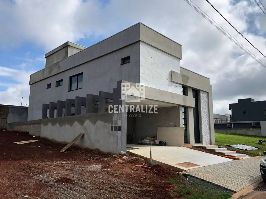 Foto 1 de Casa de Condomínio com 3 Quartos à venda, 185m² em Cara Cara, Ponta Grossa