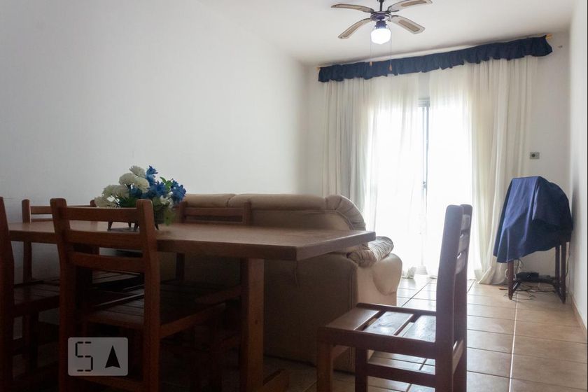 Foto 2 de Apartamento com 2 Quartos para alugar, 120m² em Vila Tupi, Praia Grande