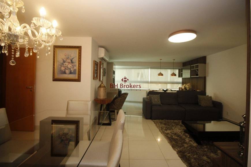 Foto 4 de Apartamento com 4 Quartos para alugar, 131m² em Funcionários, Belo Horizonte