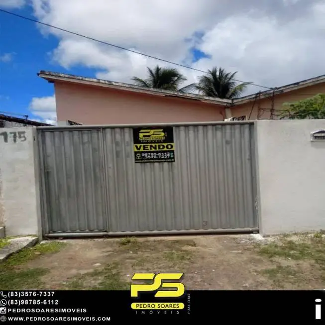 Foto 1 de Casa com 3 Quartos à venda, 125m² em Boa Vista, Santa Rita