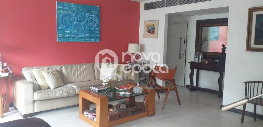 Foto 4 de Apartamento com 4 Quartos à venda, 190m² em Cosme Velho, Rio de Janeiro